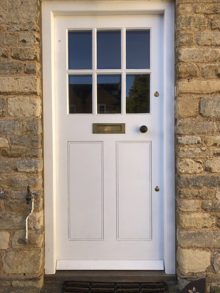 Door with bead and butt panels, Kirtlington