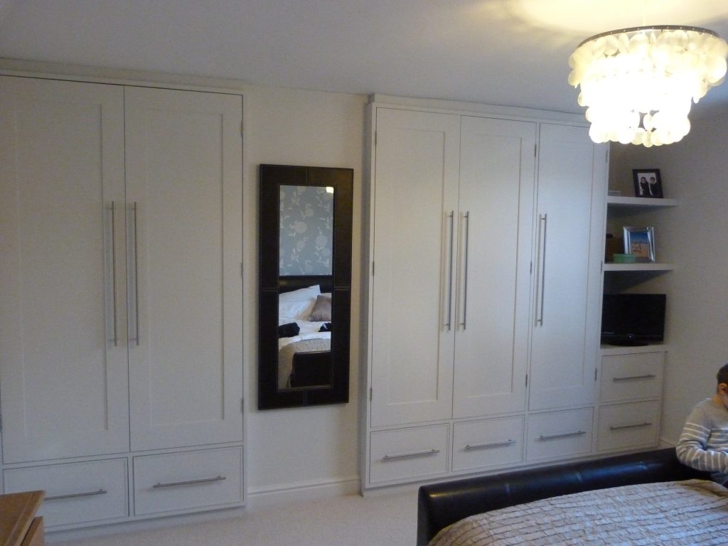 Wardrobes with drawers